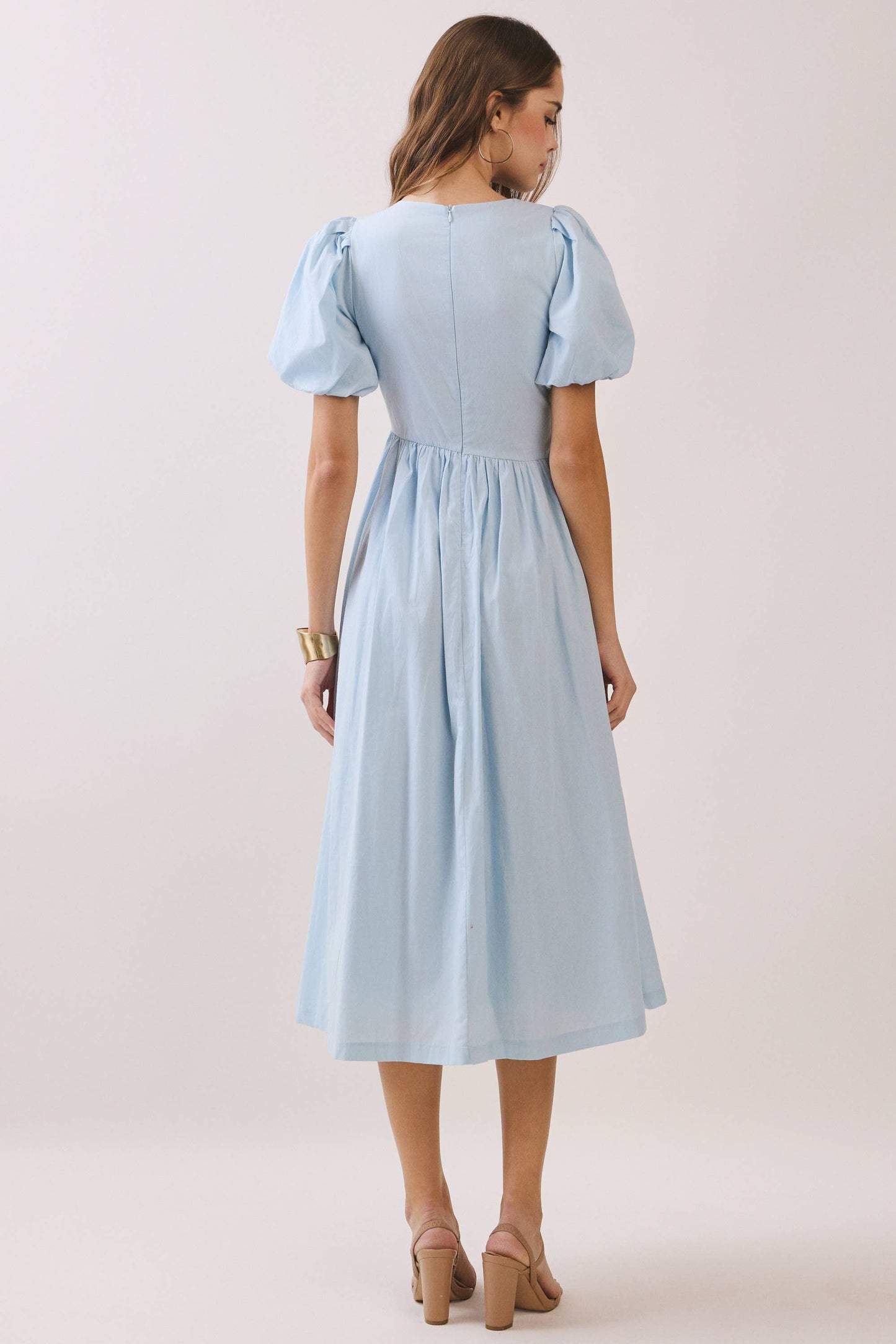 Vera Button Detail Dress