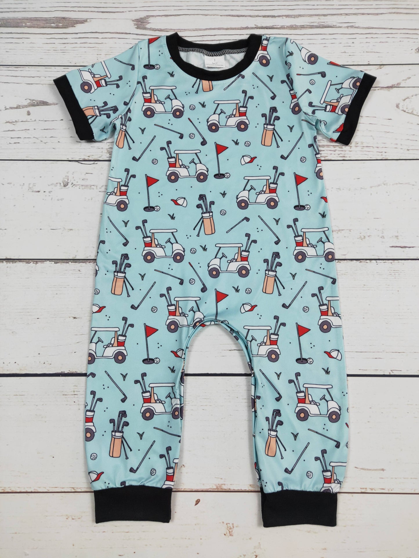 Golf Little Boy Romper