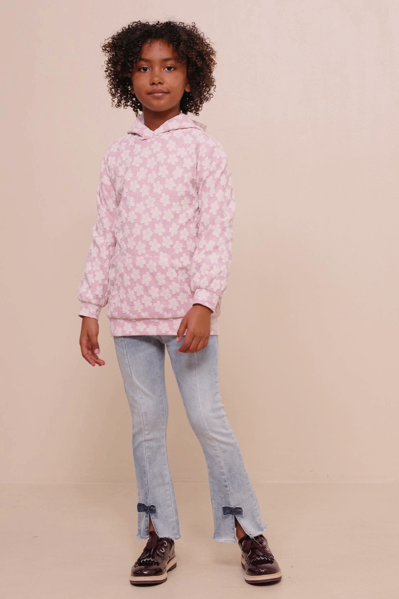 Girls Daisy Hoodie