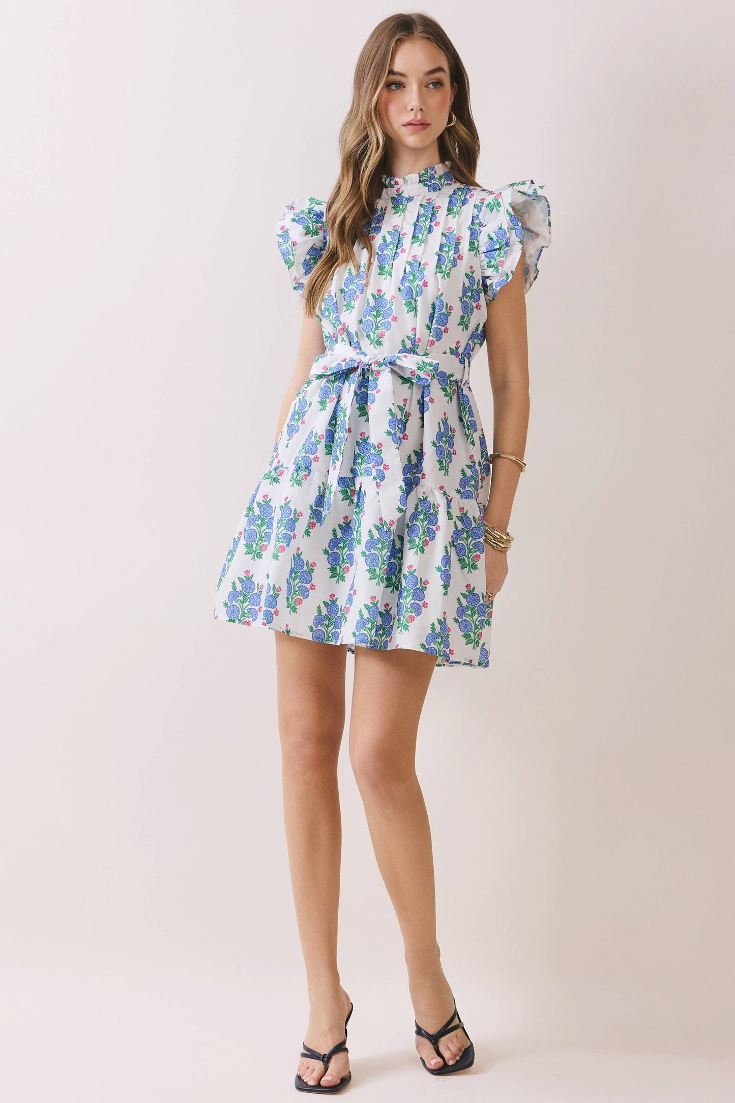 Blue Floral Dress TCEC