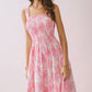 Pink Floral Sundress