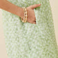 Girls Green Flutter Dress