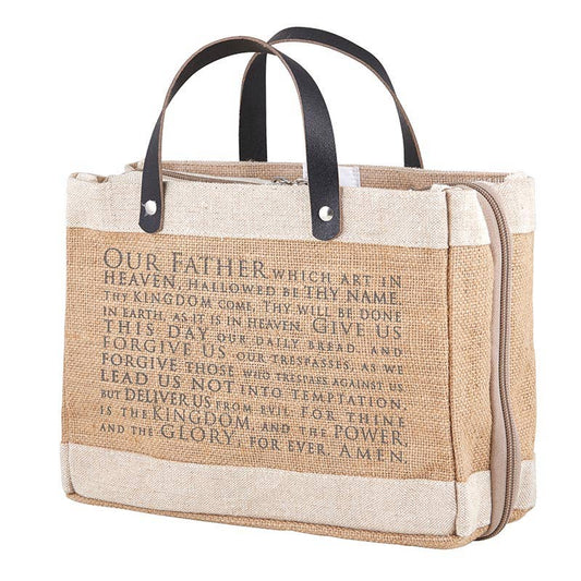 Bible Cover Tote Bag - Our Father