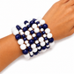 Game Day Stretch Bracelet Stack