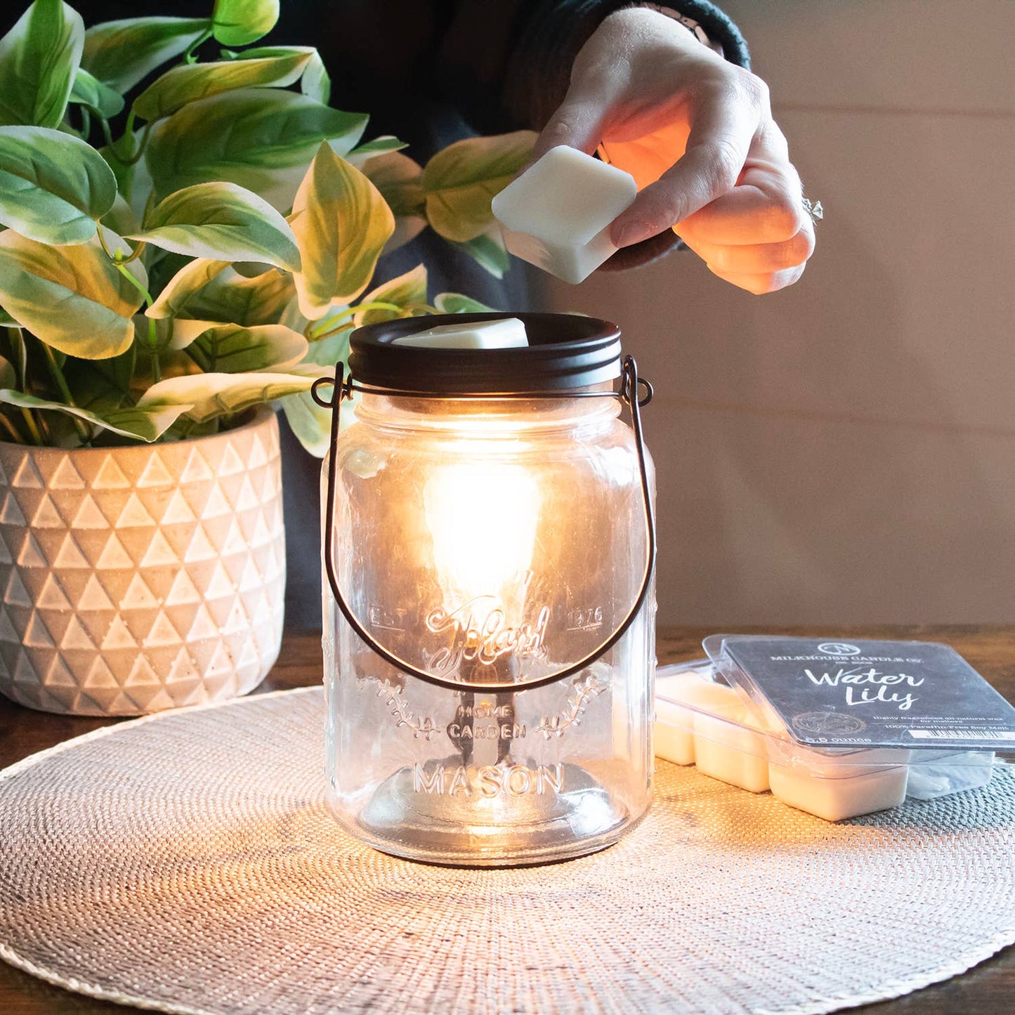 Mason Jar Tabletop Melter