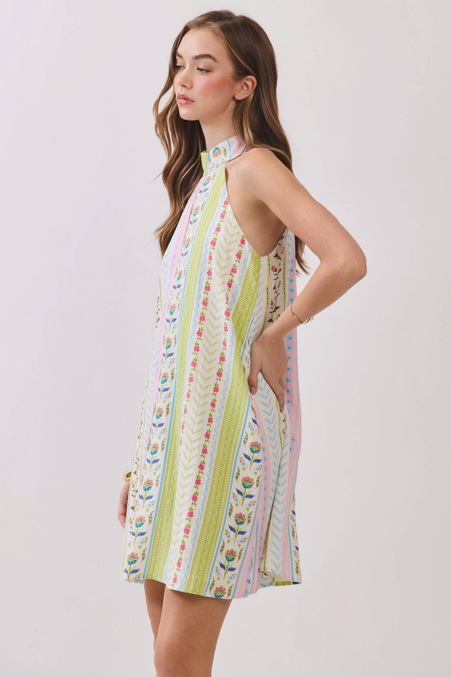 Pastel Halter Dress