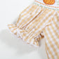 Gingham Pumpkin Bloomer Set