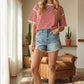 Striped Oversized Knit Top