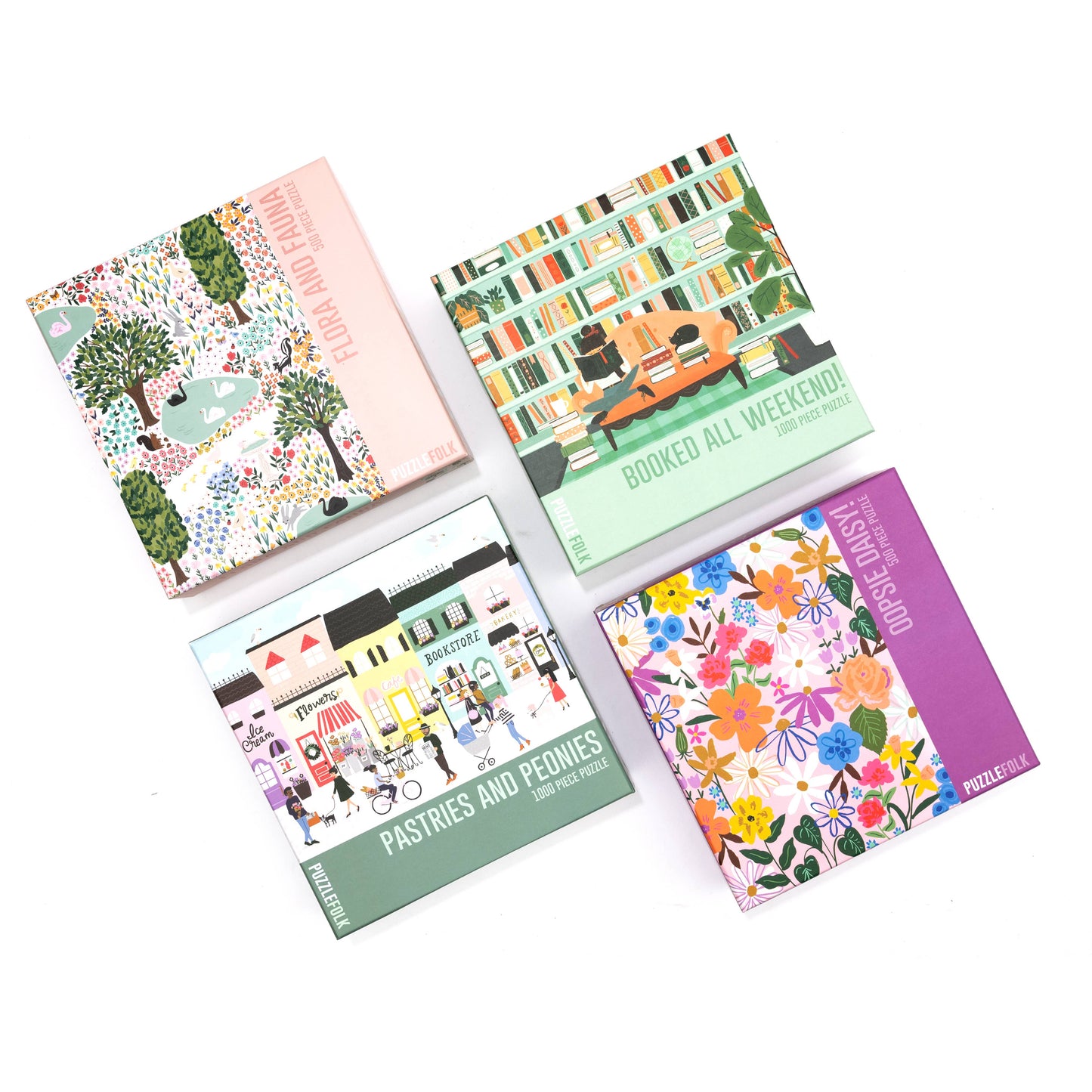 Booked All Weekend 1,000 Piece Book Puzzle