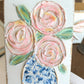 Floral vase  |  chinoiserie Spring wedding Mother's day