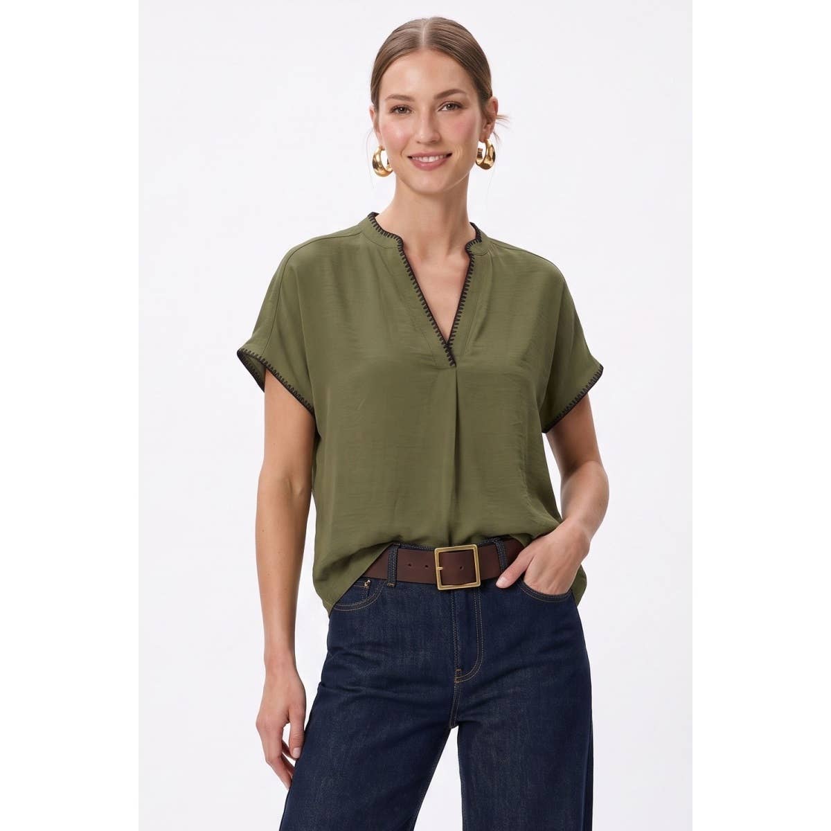 Whipstitch Top