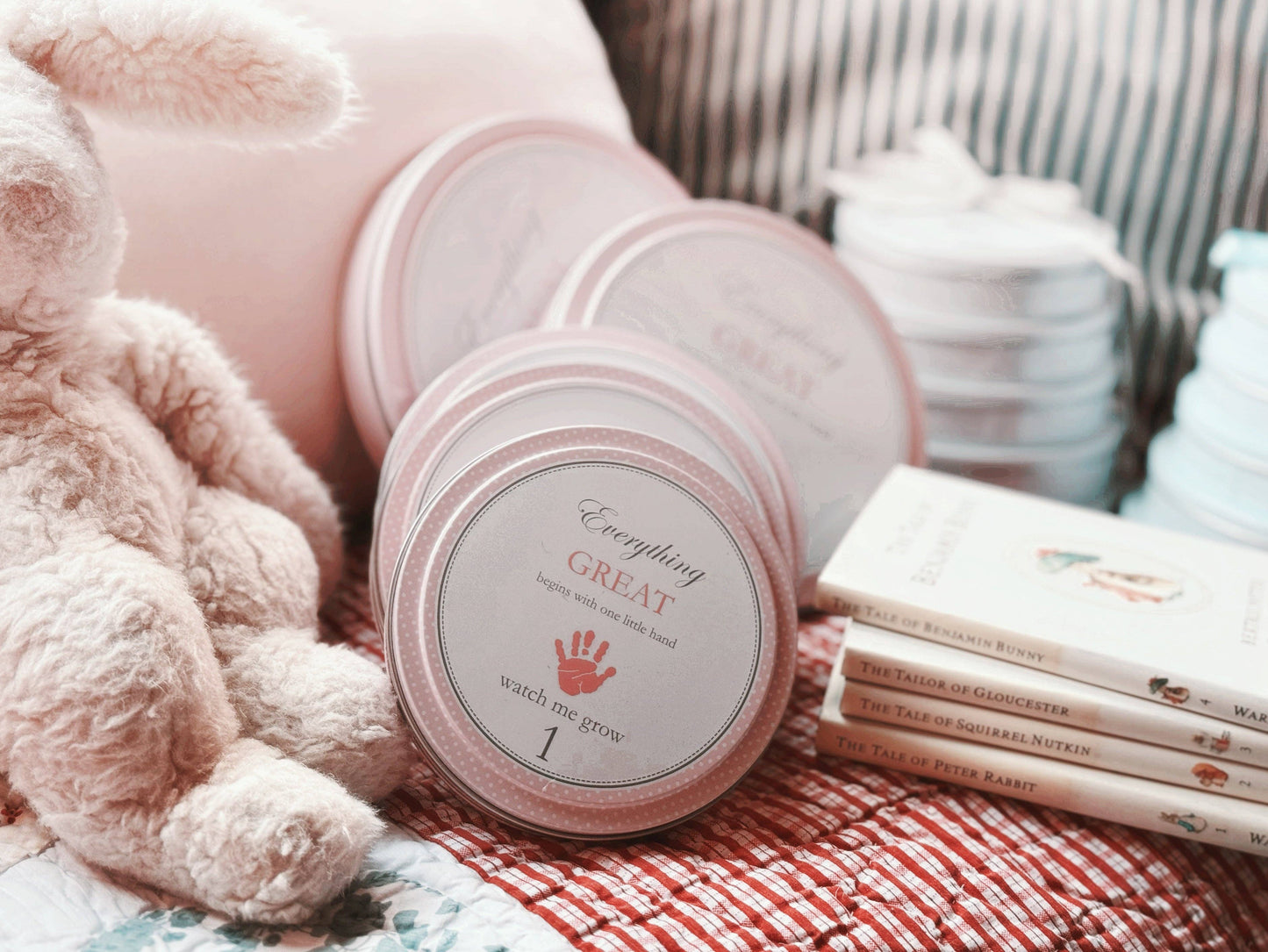 Tower of Time Handprint Kit Pink