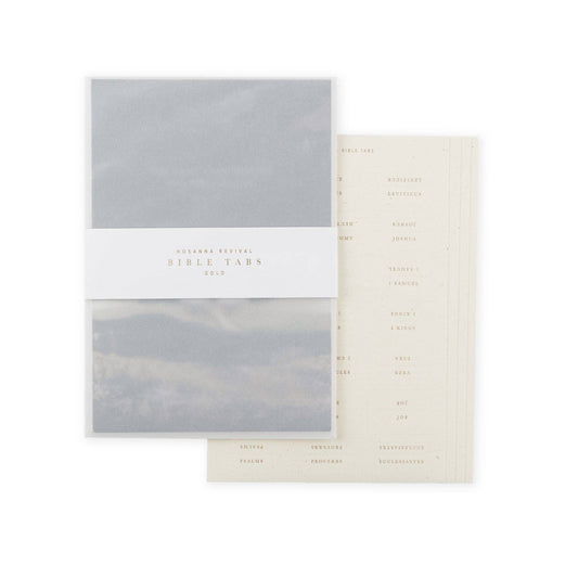 Bible Tabs: Gold Foiling