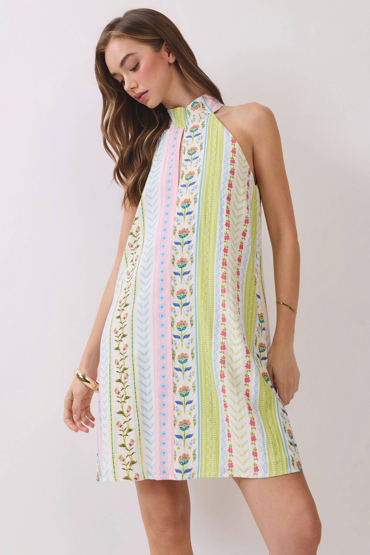 Pastel Halter Dress