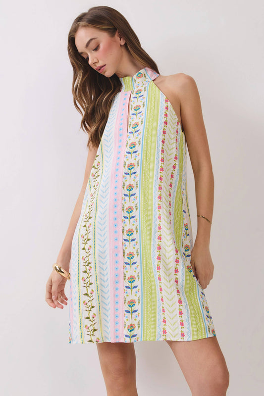 Pastel Halter Dress