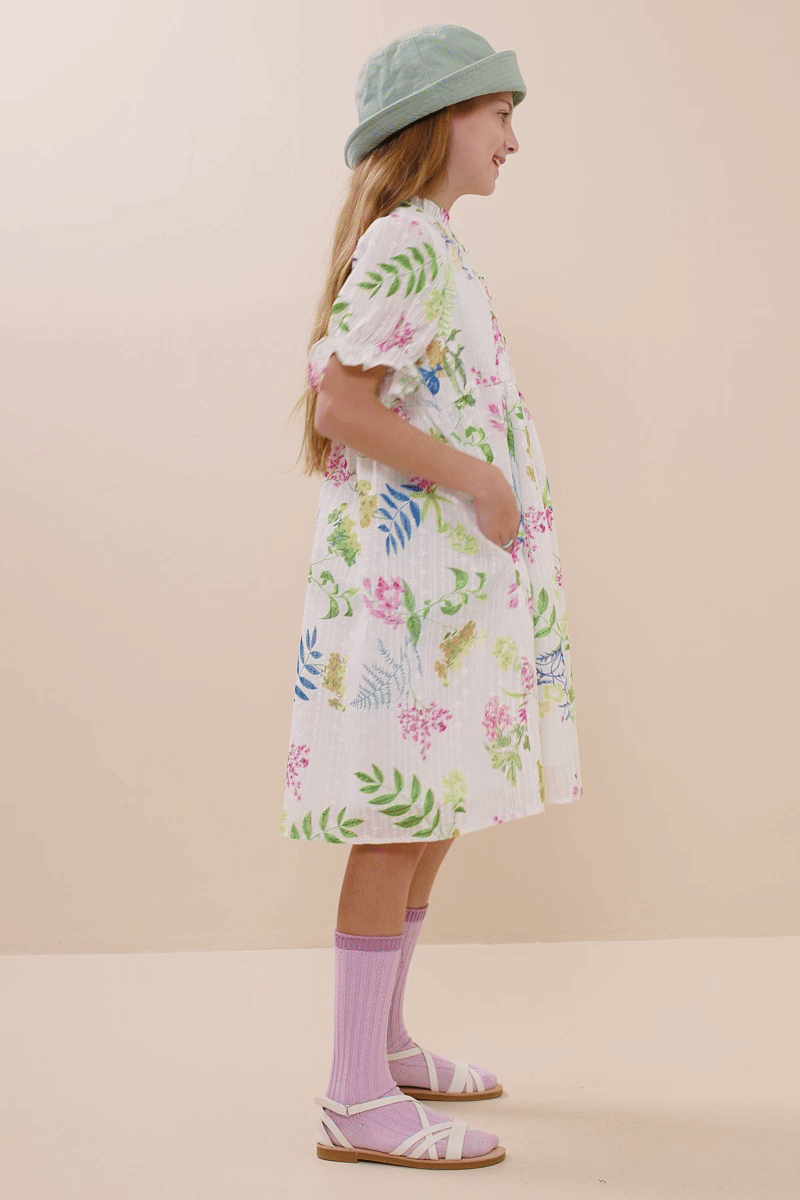 Girls Botanical Dress
