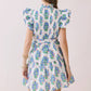 Blue Floral Dress TCEC