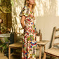 Tiered Floral Maxi
