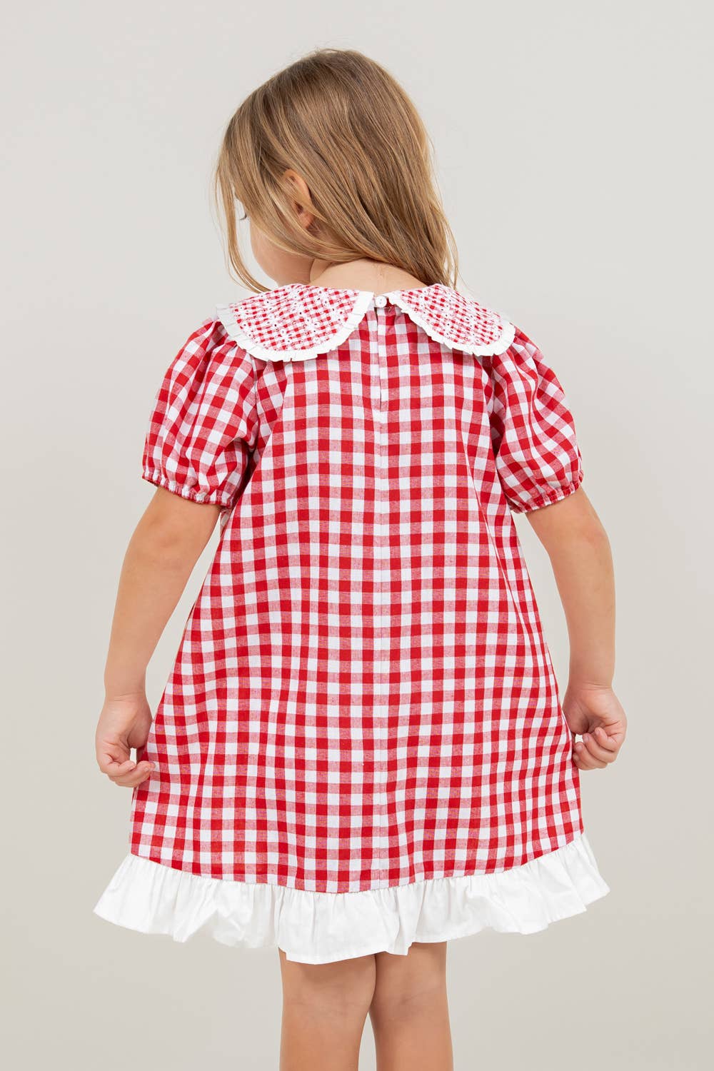Collared Plaid Dress