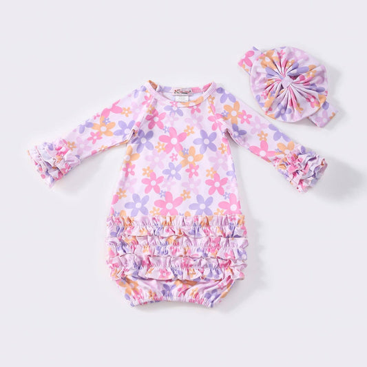 Sweet Daisy Baby Gown