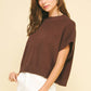 DROPPED SHOULDER SWEATER