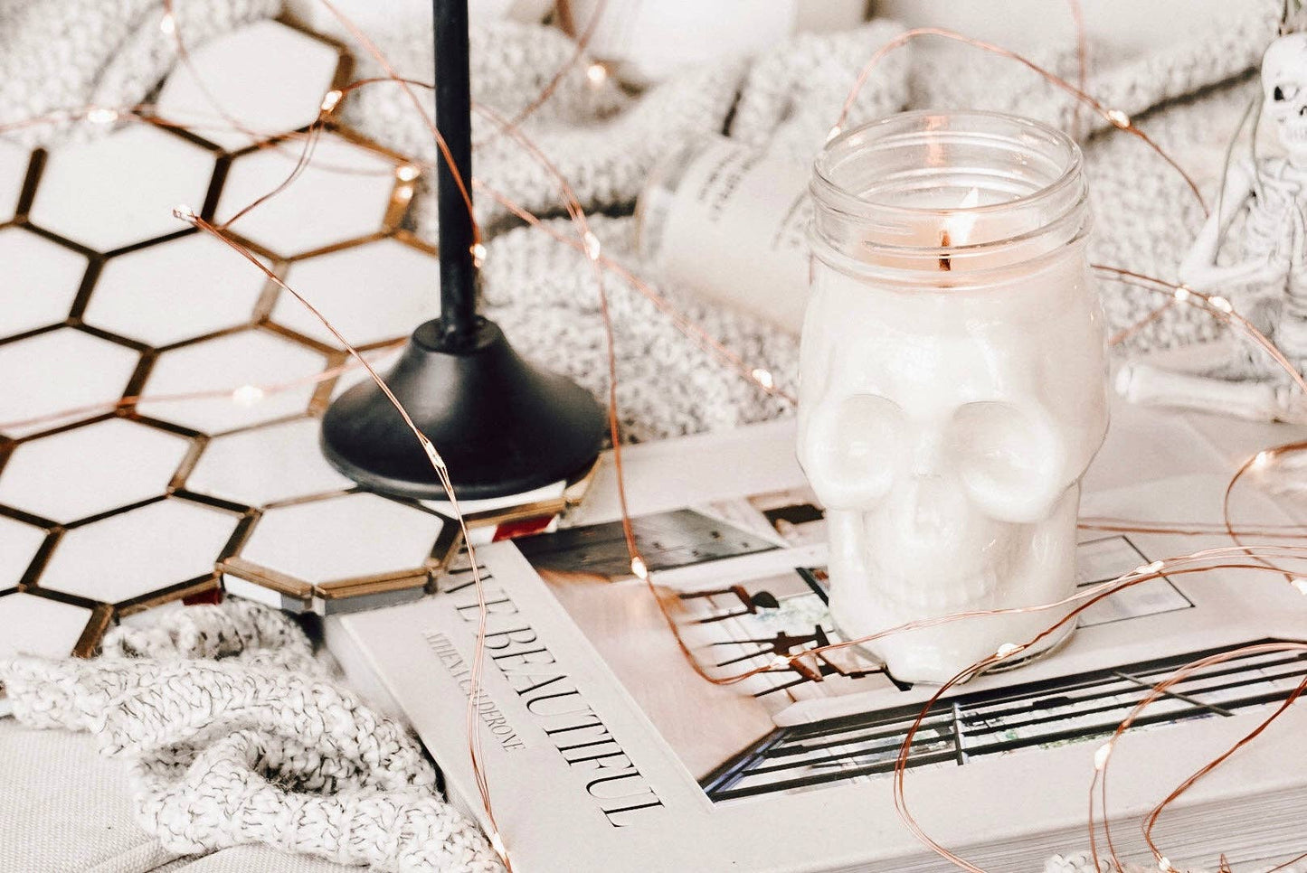 Skull Jar Candle - Limited Edition