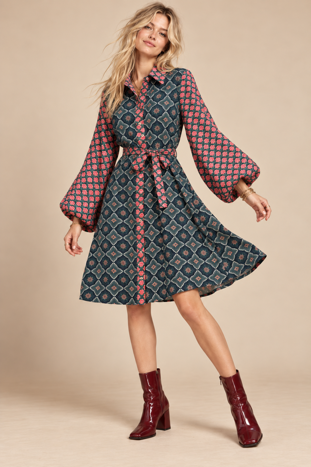 Boho Fall Dress