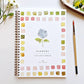 Flowers watercolor workbook