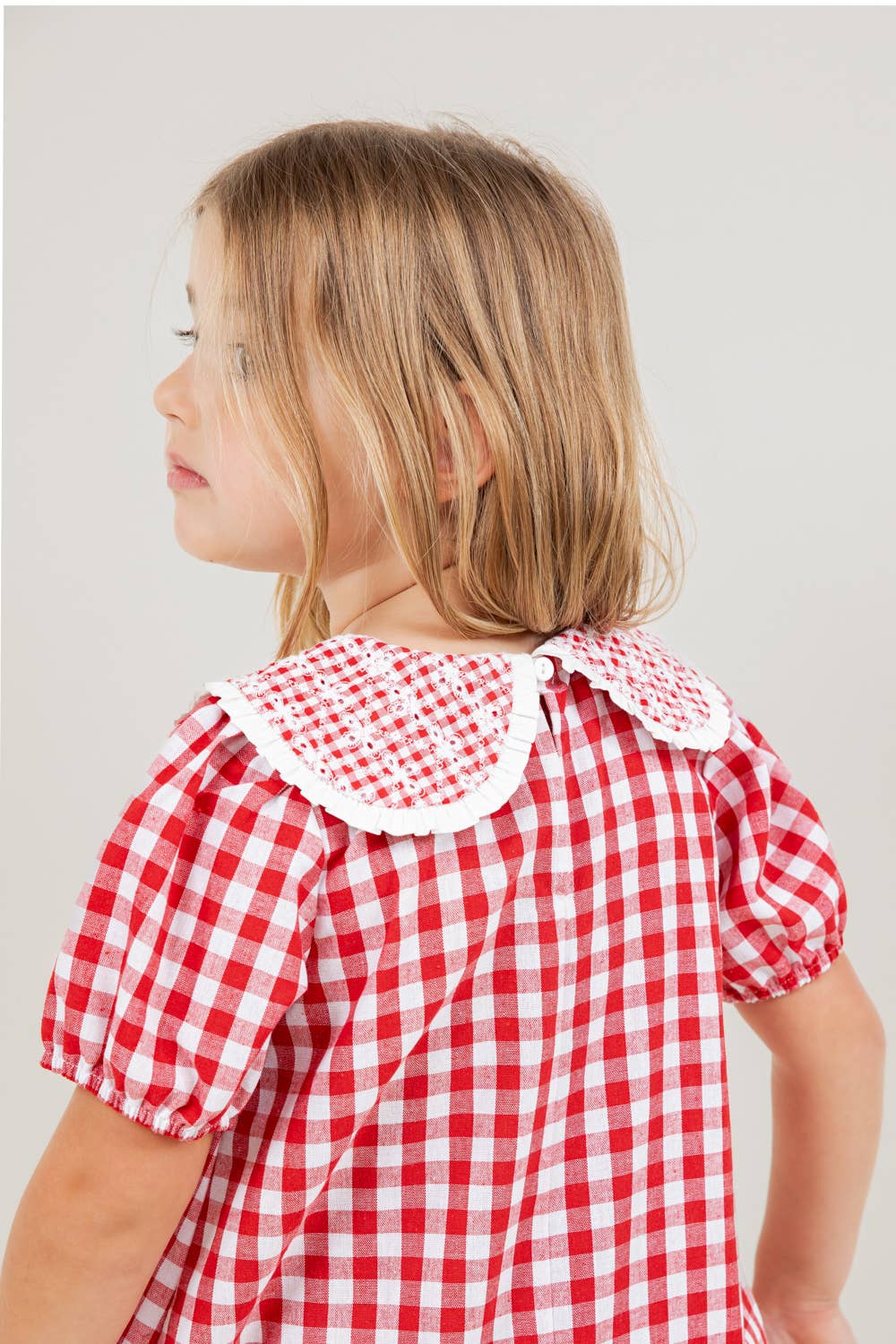 Collared Plaid Dress