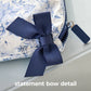 Case-Mate Navy Crinkle Makeup Bag