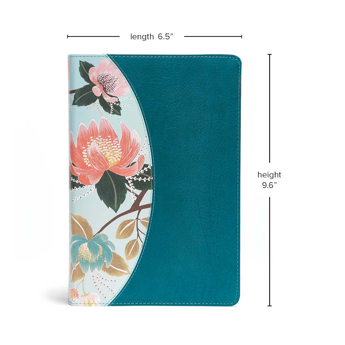 CSB Teal Floral Bible