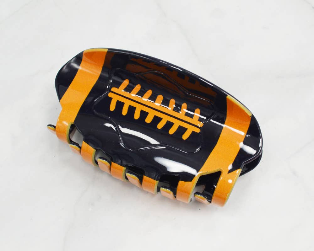 Game Day Football Hair Clips