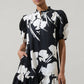 Shadow Floral Minley Shift Mini Dress