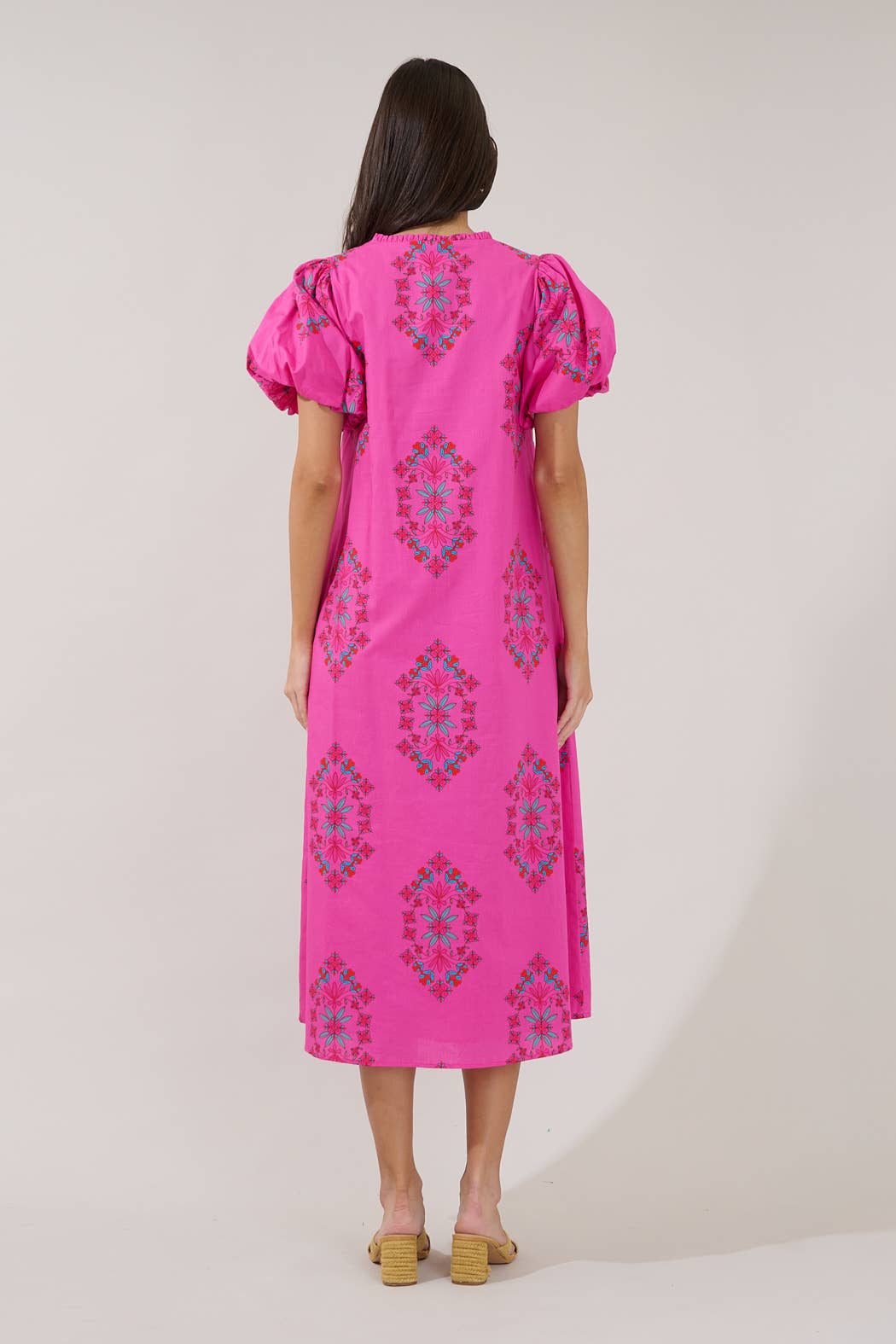Minley Midi Dress Floral