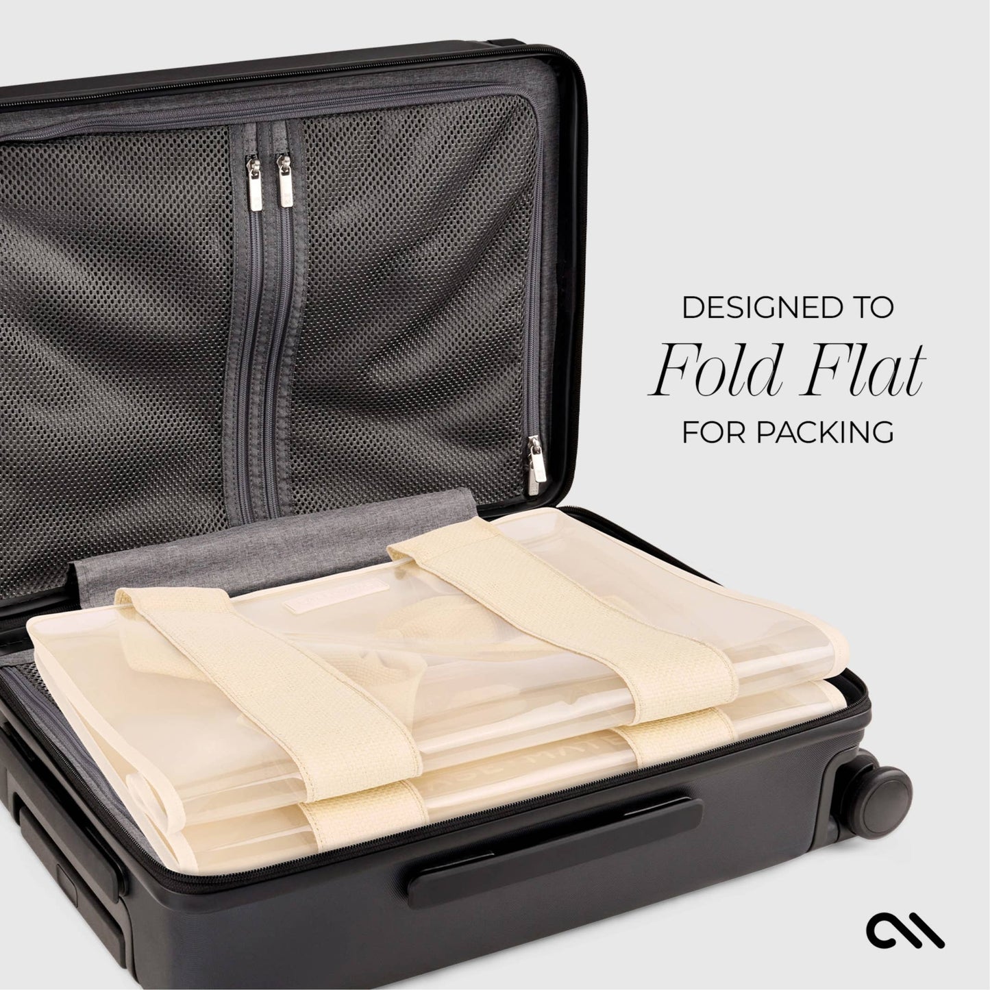 Ecru Raffia Case-Mate Tote