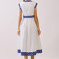 Contrast Trim Detail Dress