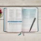 CSB Teal Floral Bible