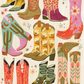 Boot Scootin' Boogie! 1000 Piece Western Cowboy Boot Puzzle