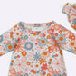 Peach Dreamscape Baby Gown
