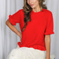 Ruffle Hem Sweater