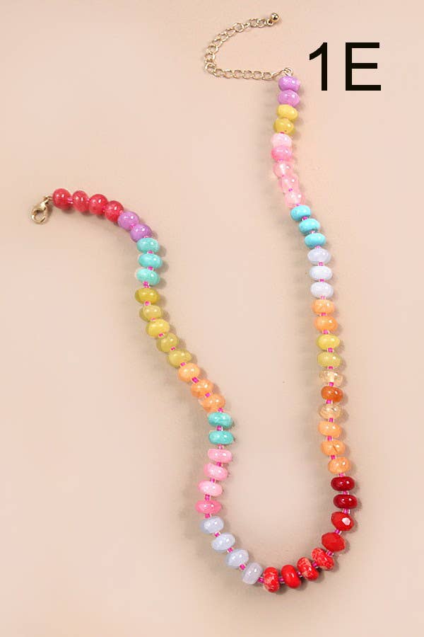 Glass Beaded Necklace
