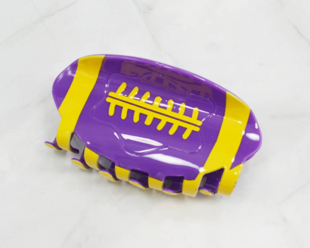Game Day Football Hair Clips