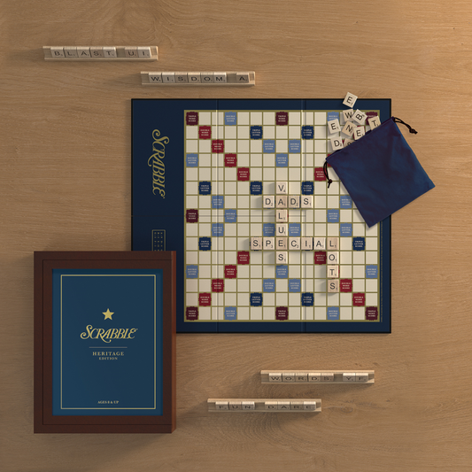 WS Game Company Scrabble Heritage