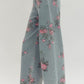 Lt Denim Floral Jeans