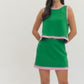 Sorrie Green/Pink Skirt Set