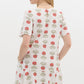 Red Floral Summer Day Dress