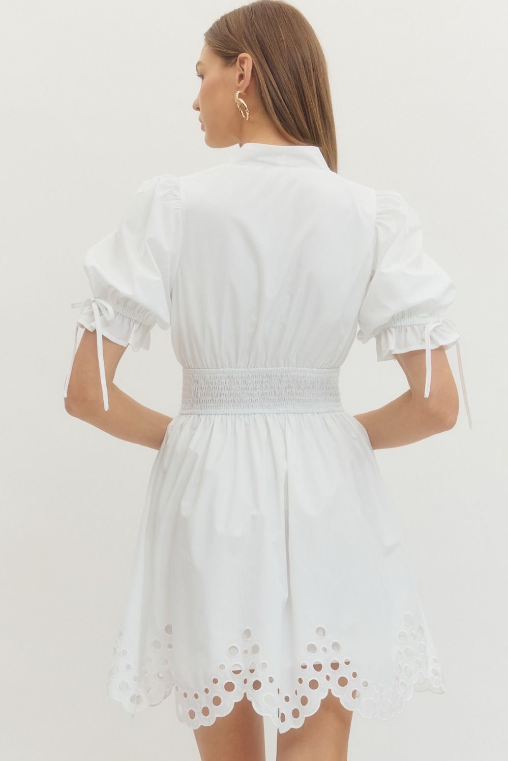 Front Zip Mini Dress