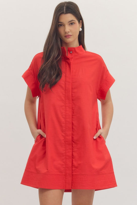 July Red Dress