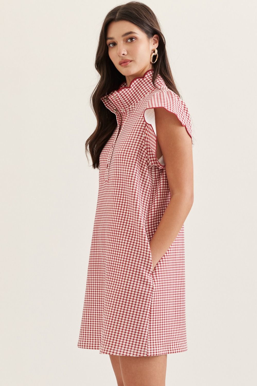 Game Day Gingham Dress