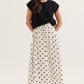 Polka Dot Dress with Pullover